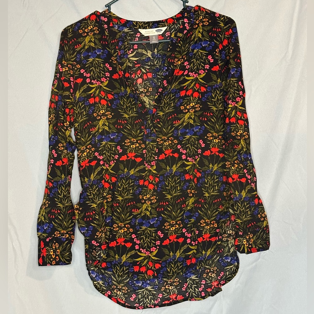Floral Long Sleeve Blouse
